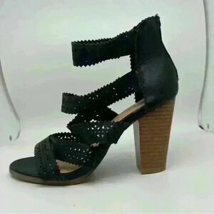 NYC Black Heels Size 7